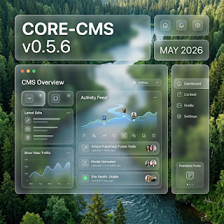 Core CMS v0.5.6: The Sylvan River Theme & Localization