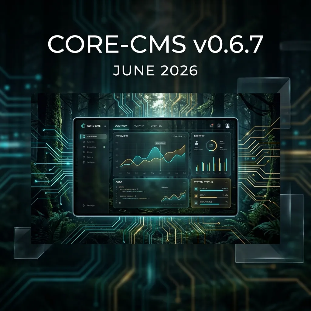 Core CMS v0.6.7: The True Technomancer, Event Planner & Administration Overhaul